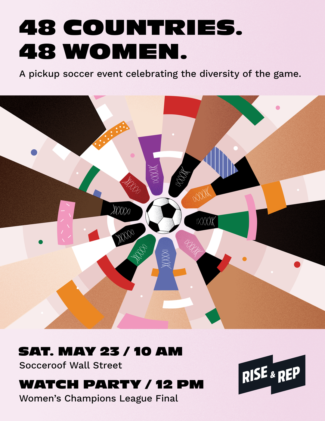 48 Countries, 48 Women: A Community Soccer Event