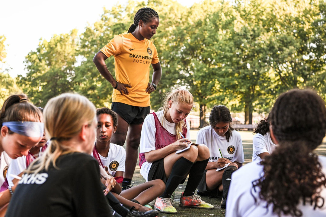How a soccer coach helps girls develop their confidence