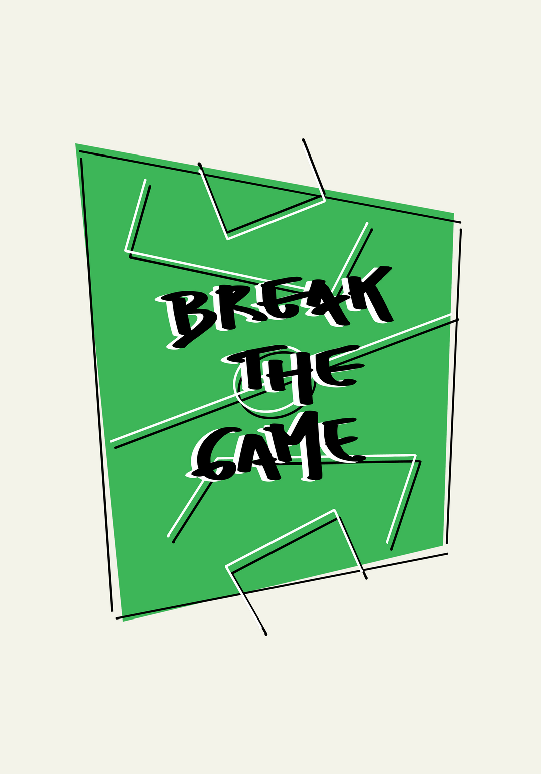 Break The Game ⚽️ Premium Tee